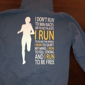 Runner hoodie